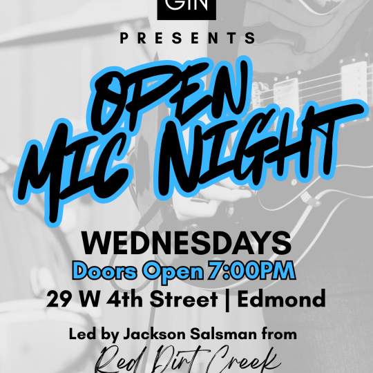 Open Mic Night at The GIN