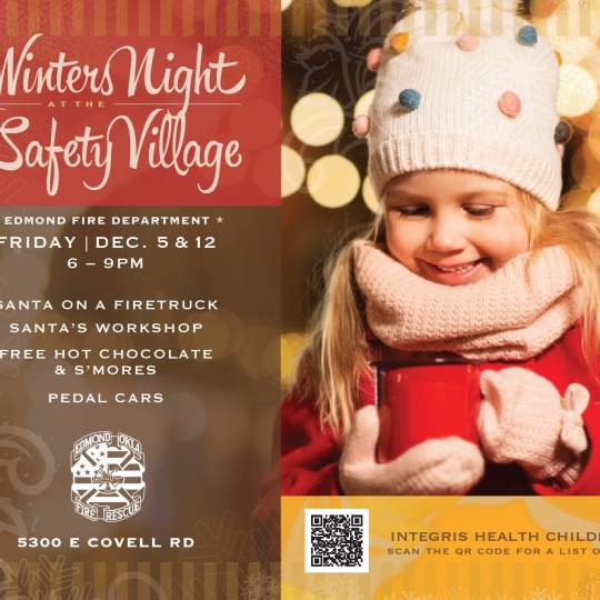 Winters Night Safety Village