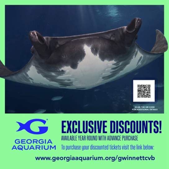SAVE UP TO 20% OFF AT GEORGIA AQUARIUM