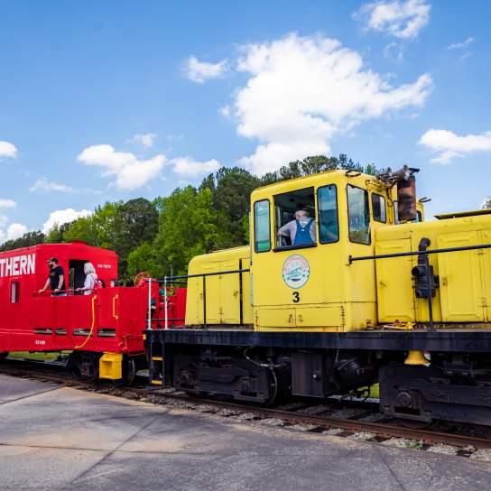 SOUTHEASTERN RAILWAY MUSEUM - ONE FREE TRAIN RIDE