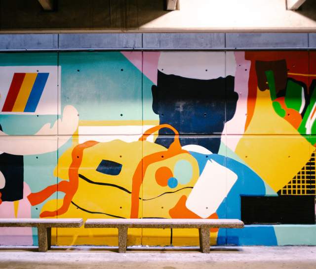 The Commuter Marta Mural