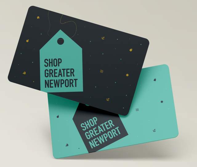 Shop Greater Newport Gift Card
