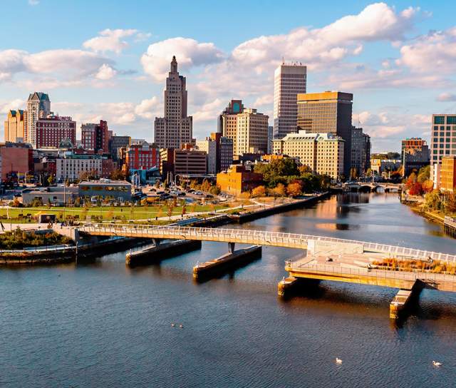 Providence Skyline with Bridge