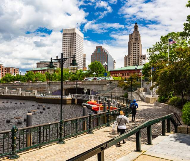 Downtown Providence in Summer