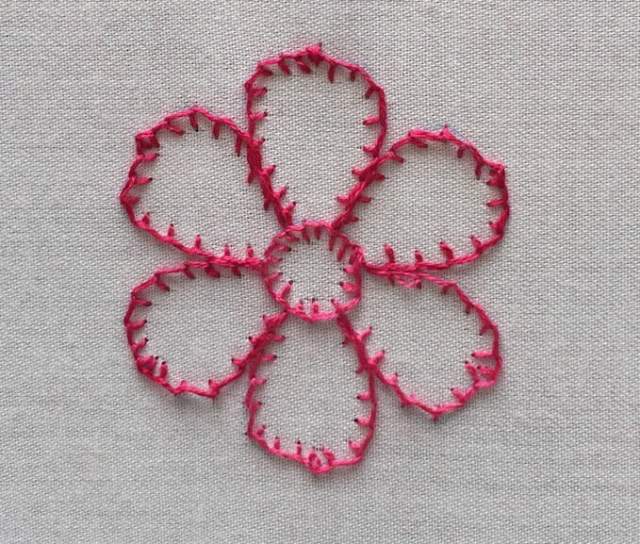 Stitched Flower