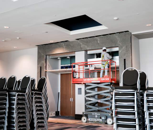 Rhode Island Convention Center Construction 2025-2026