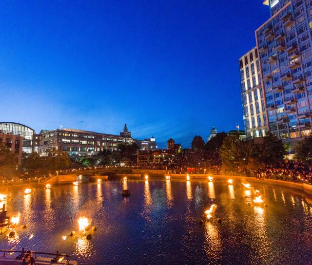 WaterFire Basin