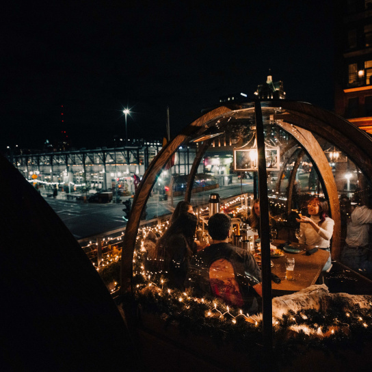 8 Spots for Outdoor Winter Dining