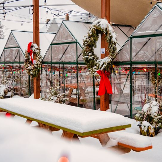 8 Spots for Outdoor Winter Dining