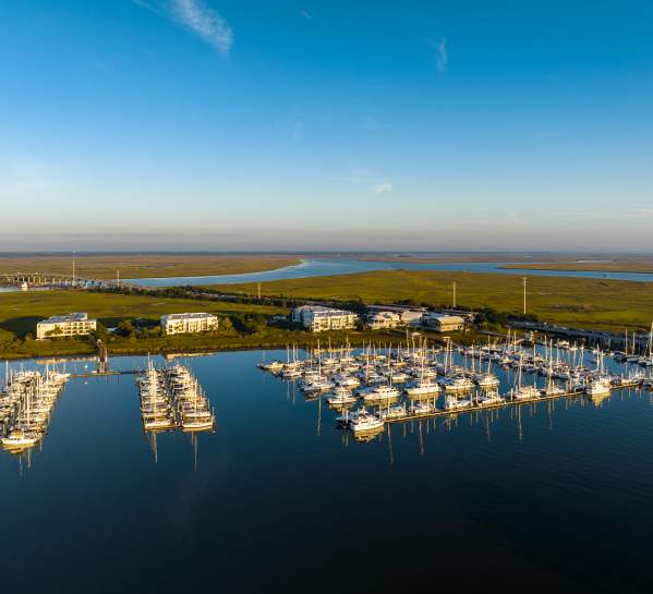 Morningstar Marinas is an iconic site at the entrance to St. Simons Island, GA.