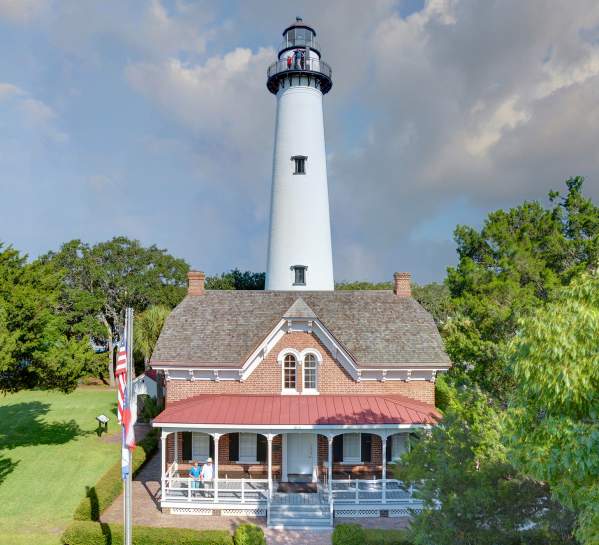 A Light House In The Golden Isles Of GA