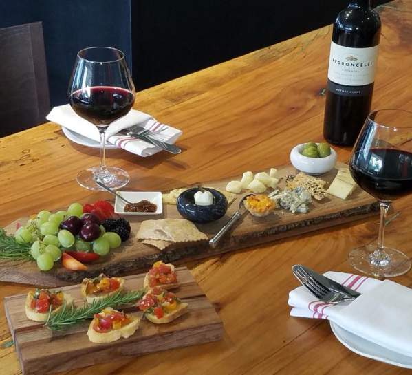 Make your own charcuterie boards and wine pairings at Golden Isles Olive Oil on St. Simons Island, Georgia