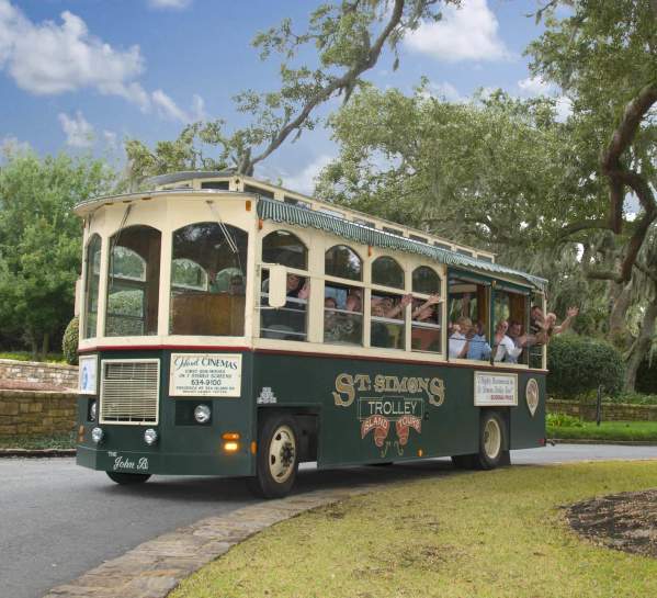 St. Simons Trolley