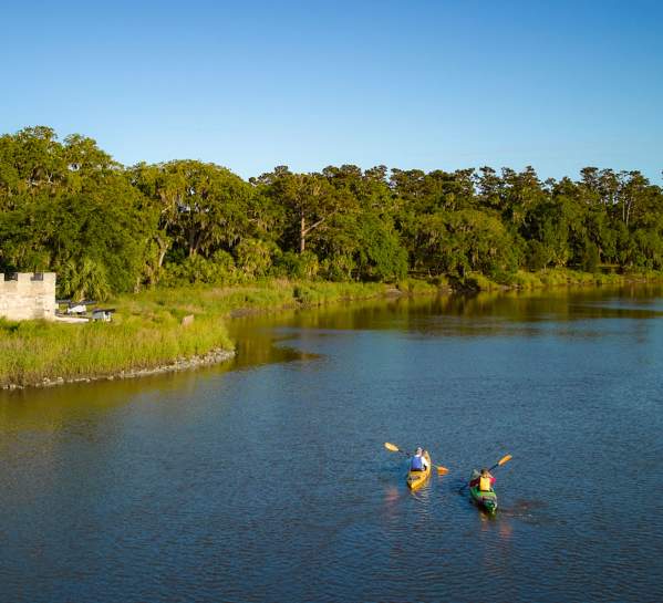 Exploring the waterways and marshes around St. Simons Island, GA is a great way to stumble across hidden gems and beautiful wildlife.