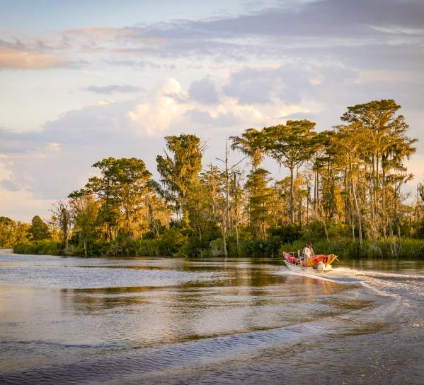 Discover untouched marshes and waterways along Brunswick, GA's Altamaha River