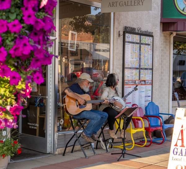 art walk musicians
