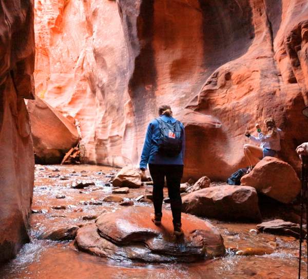 Kanarra Falls Trail - Hiking Boots