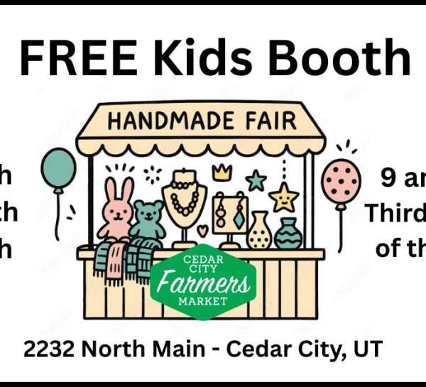 Cedar City Farmers Market - Youth Entrepreneur Days