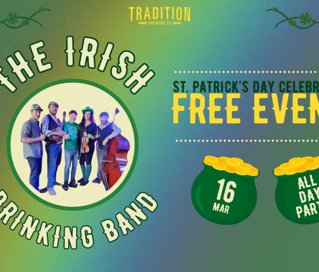 St. Patrick's Day Party with the Irish Drinking Band