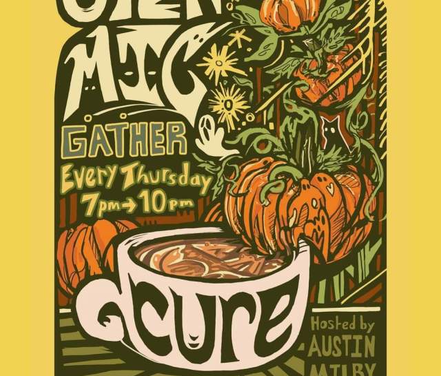 Cure Coffeehouse Open Mic Night