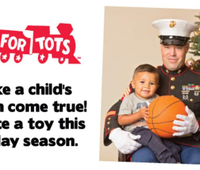 Toys for Tots at The Mariners'