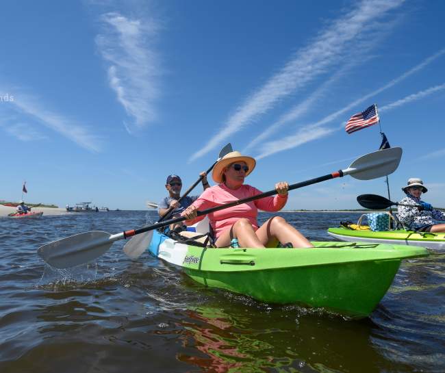 Paddle Trails in North Carolina’s Brunswick Islands