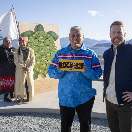 Supporting The Amazing Race Canada on its Return to Kelowna
