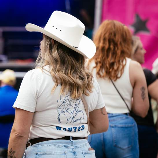 Preparing for Country Music Week at the "I Speak Country" event