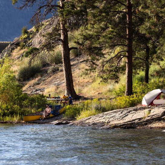 Kelowna's Urban to Backcountry: Three Days of Paddling and Camping in Okanagan Mountain Park