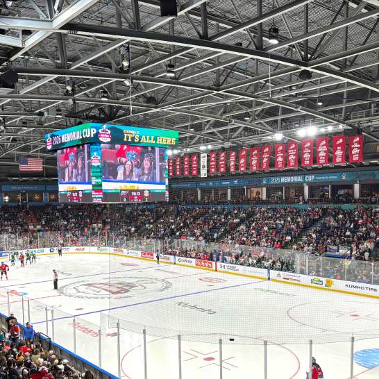 Businesses show up to engage and activate during the 2026 Memorial Cup