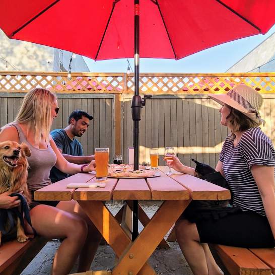 Dog-Friendly Patios in Kelowna