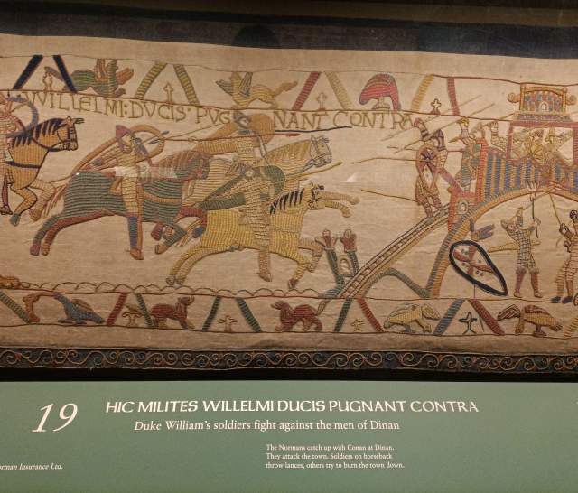 Replica of The Bayeux Tapestry, Reading Museum