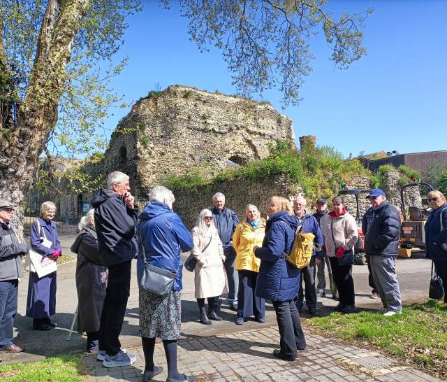 Reading Abbey Ruins, Groups