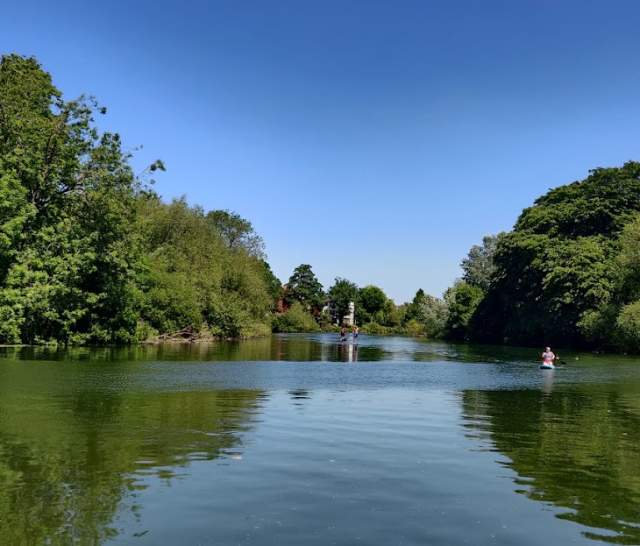 River Thames at Kings Meadow, Reading