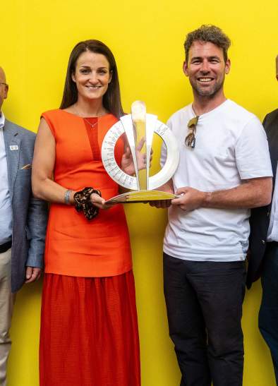 Road to Manchester Begins as Tour de France Trophy Arrives in Britain