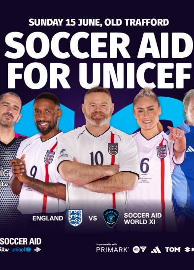 5 reasons to attend SOCCER AID FOR UNICEF this summer