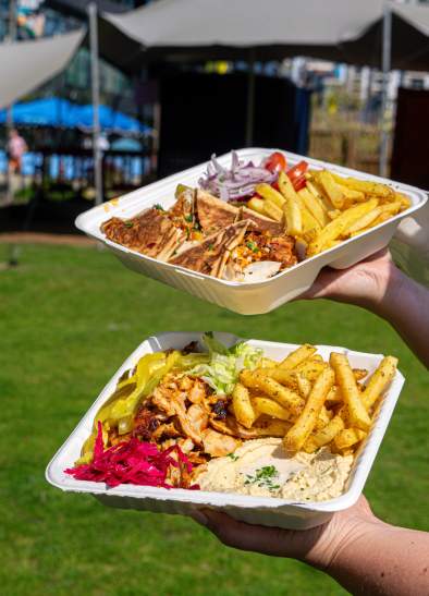 Habibs food at Kargo on the Docks, MediaCity Salford