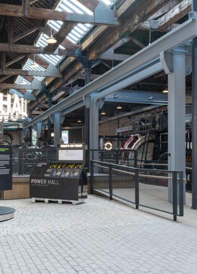 Sustainability at the newly open Power Hall at the Science and Industry Museum