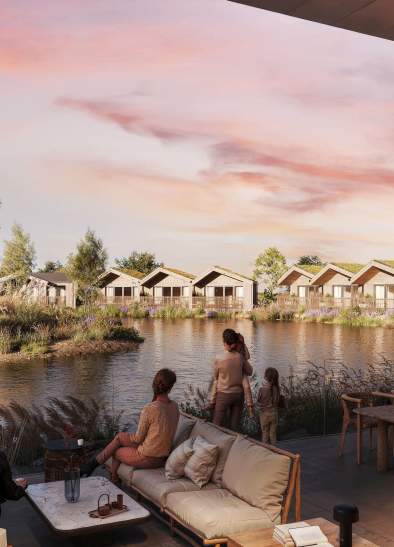 Chester Zoo releases new images of its luxury overnight lodges