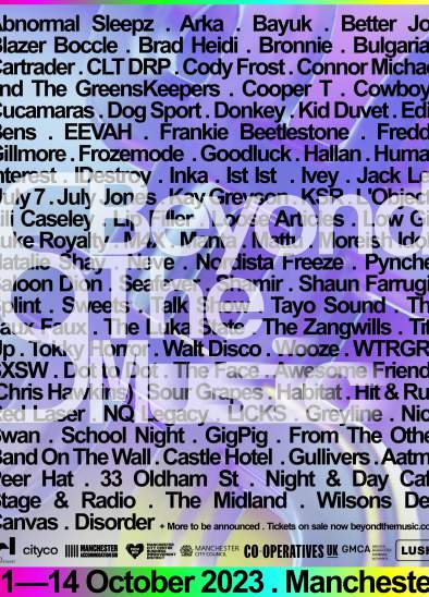 Beyond The Music: Discovered | first wave announcement