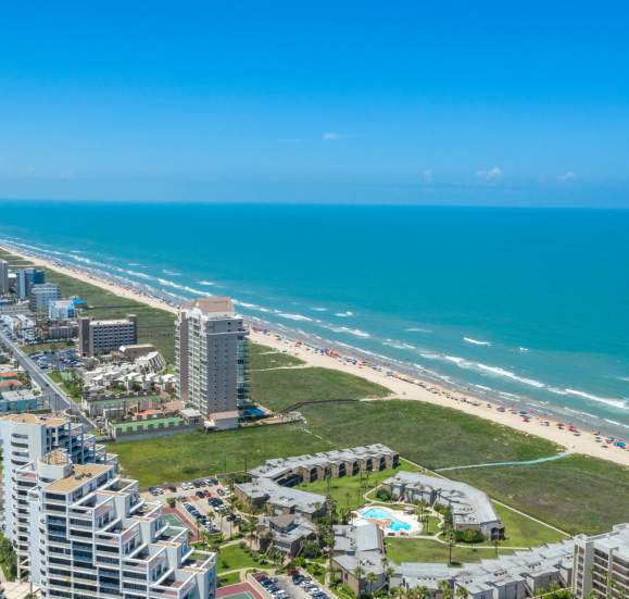 Shoreline aerial