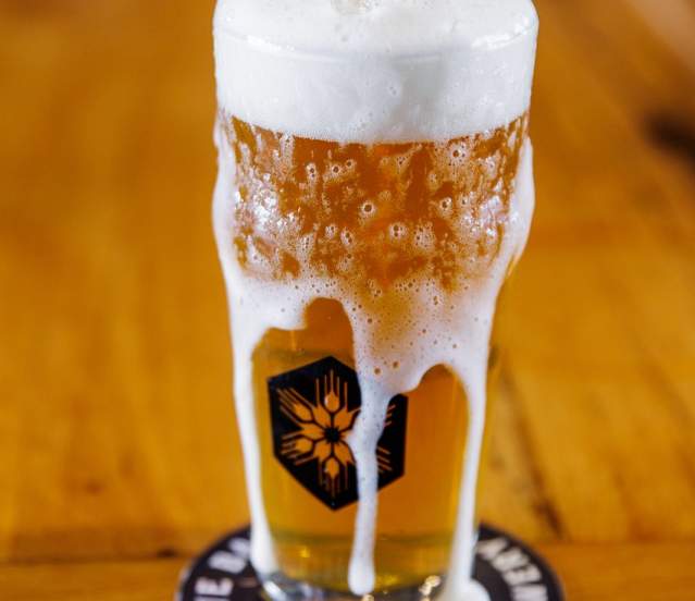 Beer at Beehive Basin Brewery