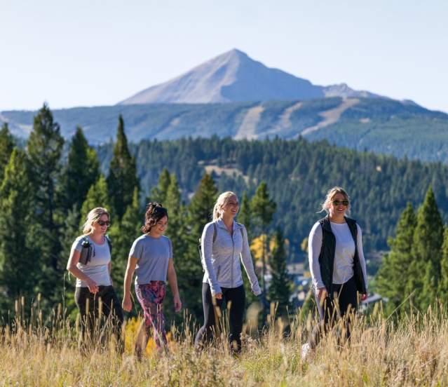 Hiking in Big Sky