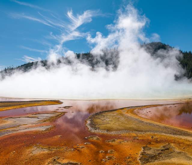 Yellowstone National Park, Grand Prismatic Spring