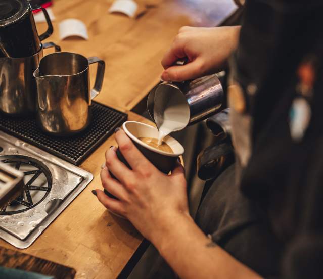 Coffee in town