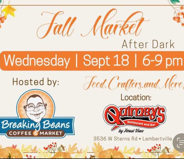 Fall Market After Dark