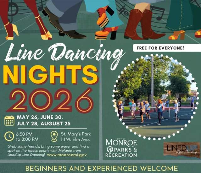 Summer Line Dancing Nights - Monroe, Michigan