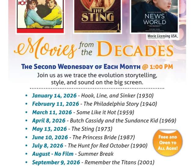 Movies from the Decades