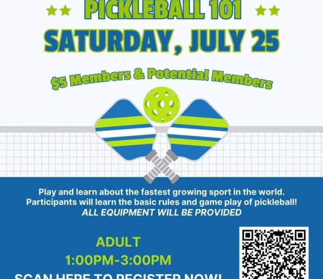 Monroe Family YMCA Adult Pickleball 101