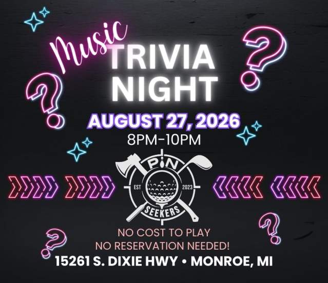 Music Trivia at Pin Seekers